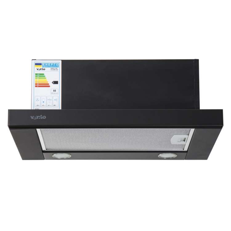 Телескопічна витяжка GARDA 50 BK (750) SMD LED VENTOLUX Телескопічна витяжка GARDA 50 BK (750) SMD LED VENTOLUX
