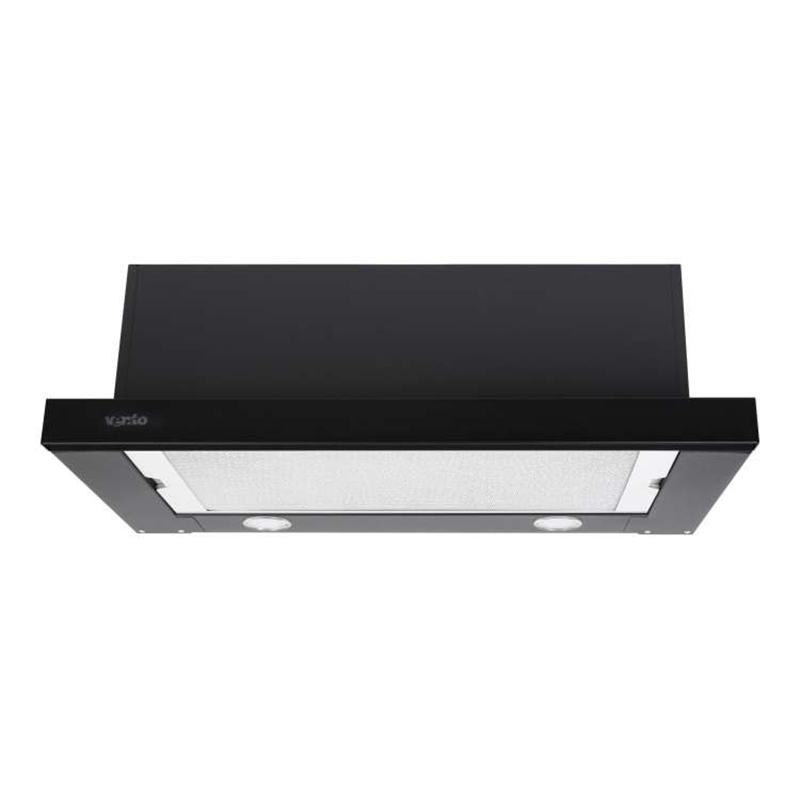 Телескопічна витяжка GARDA 60 BK (750) SMD LED VENTOLUX
