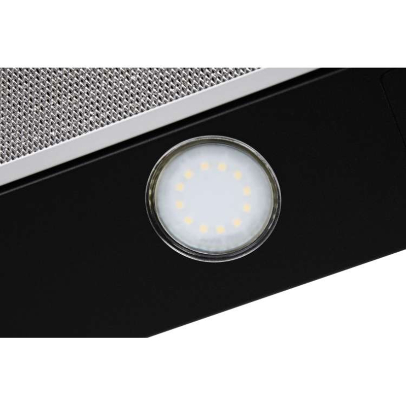 Телескопічна витяжка GARDA 60 BK (750) SMD LED VENTOLUX