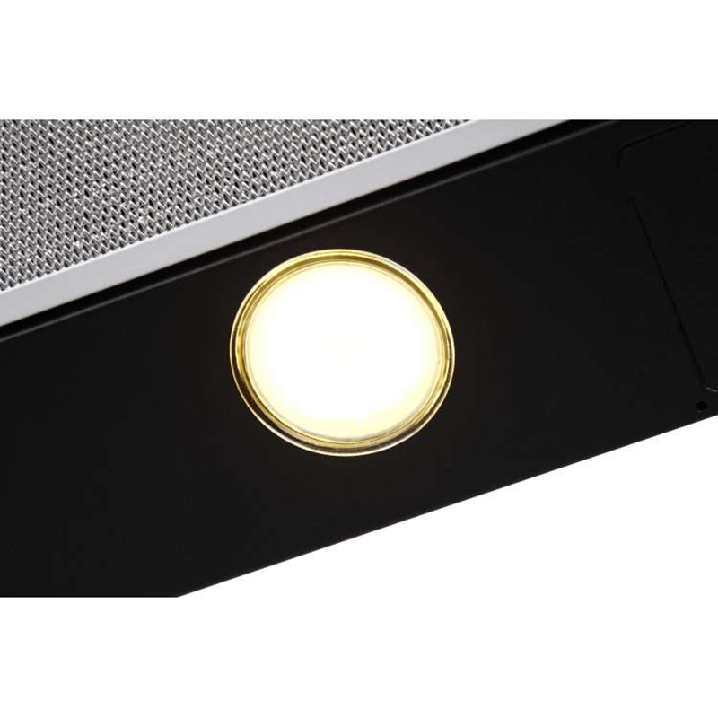 Телескопічна витяжка GARDA 60 BK (750) SMD LED VENTOLUX