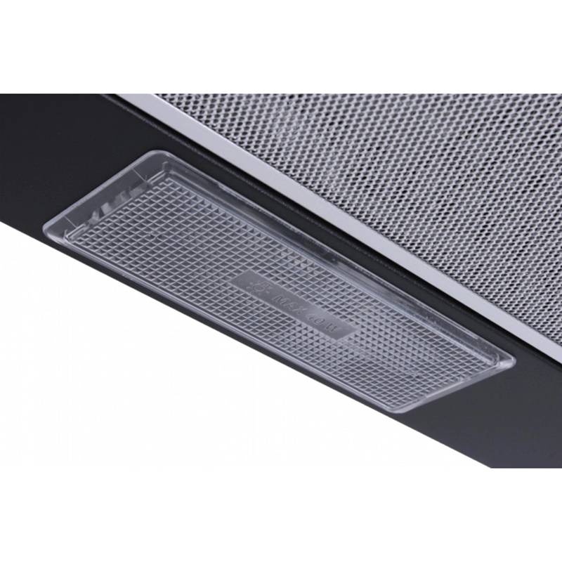 Телескопічна витяжка GARDA 50 BK (700) SLIM VENTOLUX