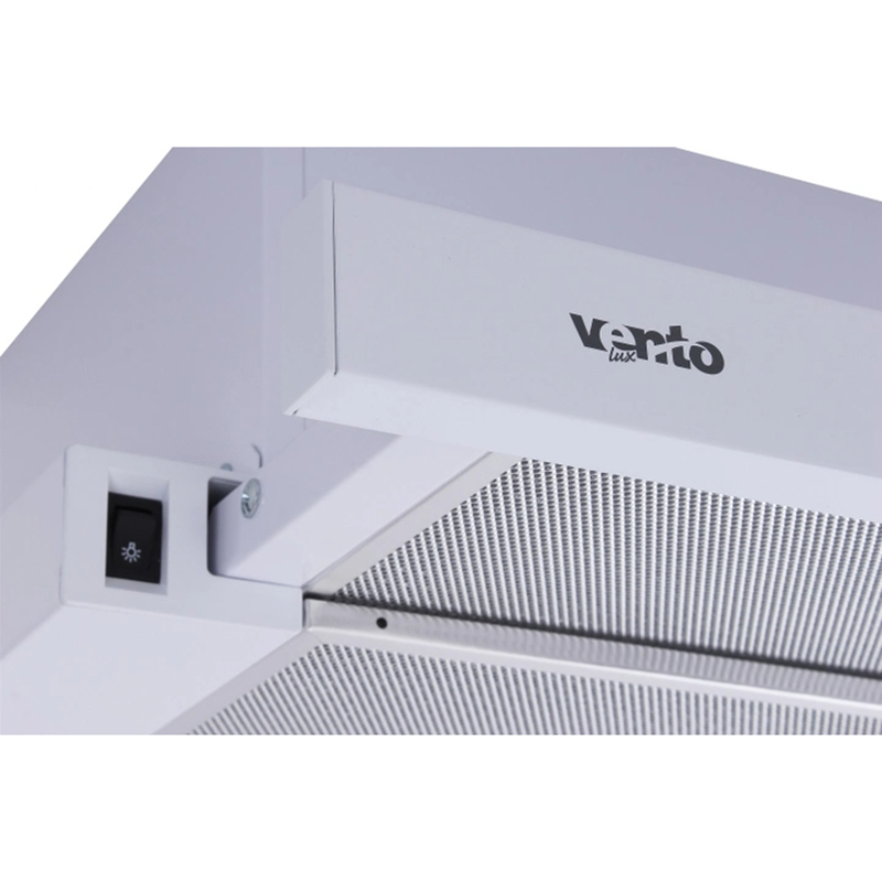 Телескопічна витяжка GARDA 50 WH (700) SLIM VENTOLUX Телескопічна витяжка GARDA 50 WH (700) SLIM VENTOLUX
