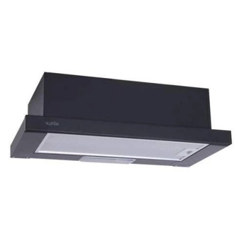 Телескопічна витяжка GARDA 60 BK (700) SLIM VENTOLUX