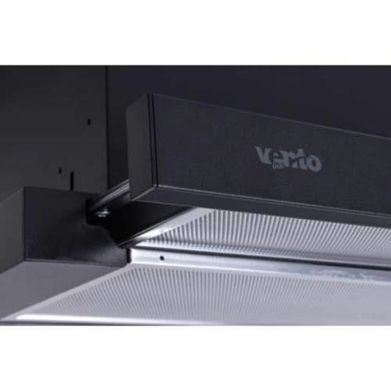 Телескопічна витяжка GARDA 60 BK (700) SLIM VENTOLUX