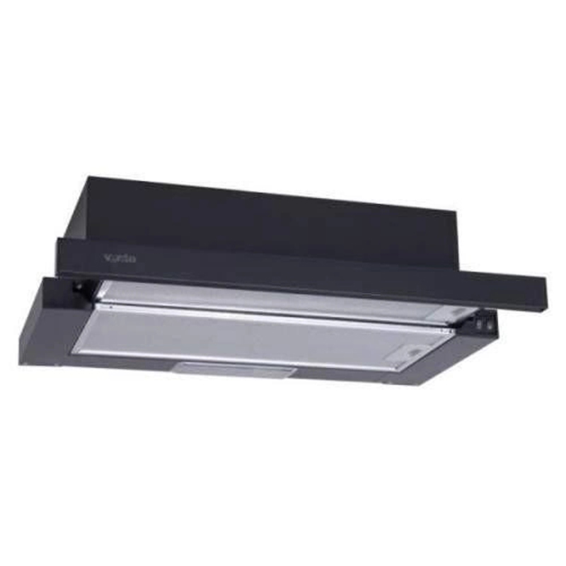 Телескопічна витяжка GARDA 60 BK (700) SLIM VENTOLUX