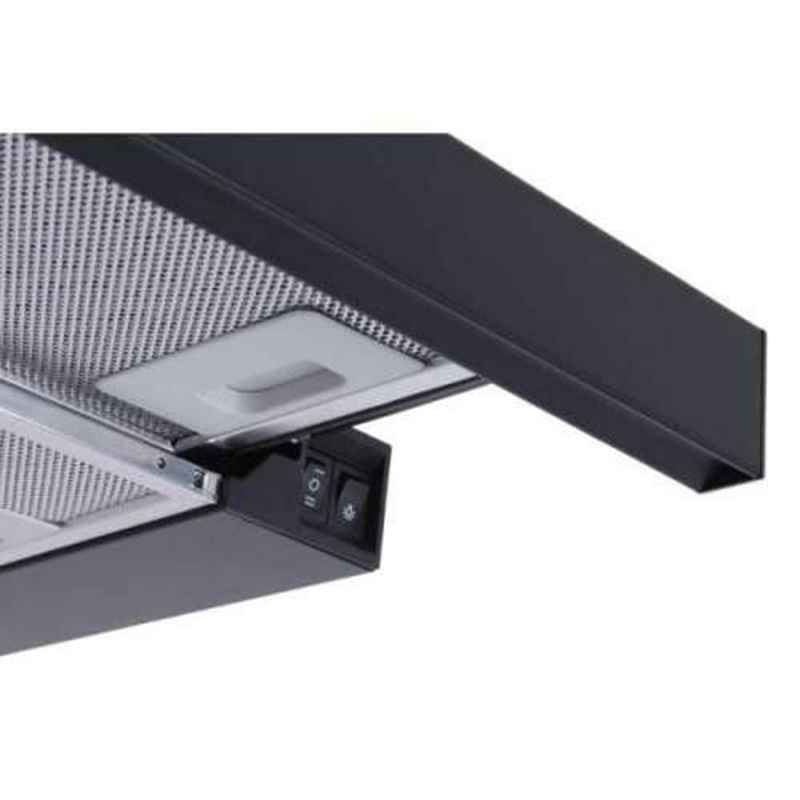Телескопічна витяжка GARDA 60 BK (700) SLIM VENTOLUX
