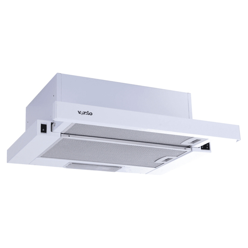 Телескопічна витяжка GARDA 60 WH (700) SLIM VENTOLUX Телескопічна витяжка GARDA 60 WH (700) SLIM VENTOLUX