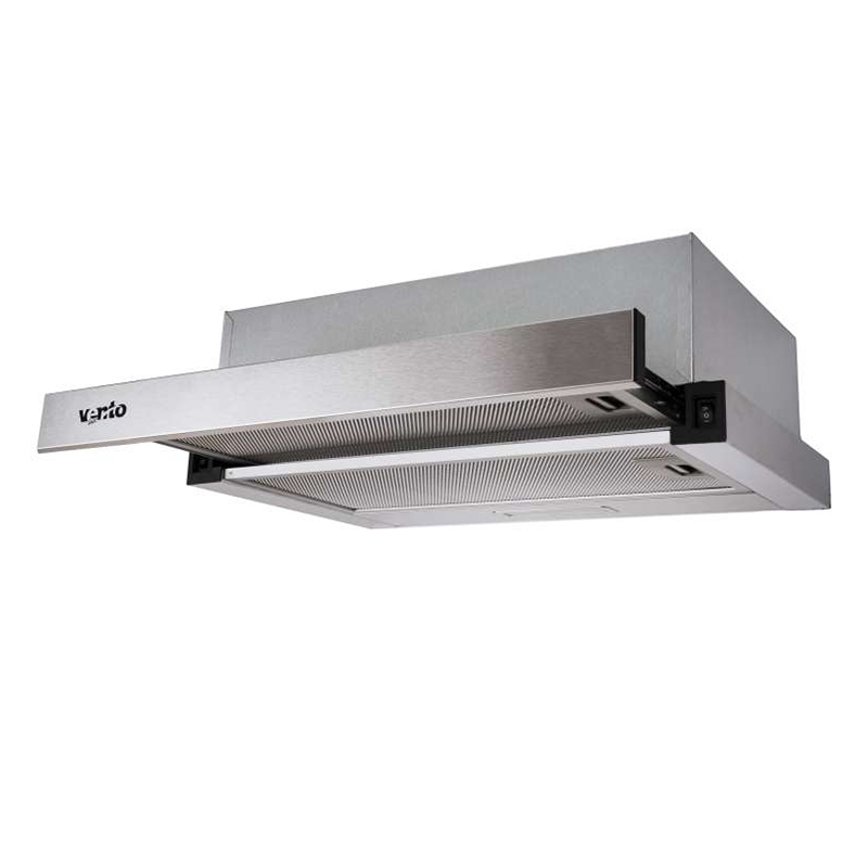 Телескопічна витяжка GARDA 50 INOX (500) LED VENTOLUX Телескопічна витяжка GARDA 50 INOX (500) LED VENTOLUX