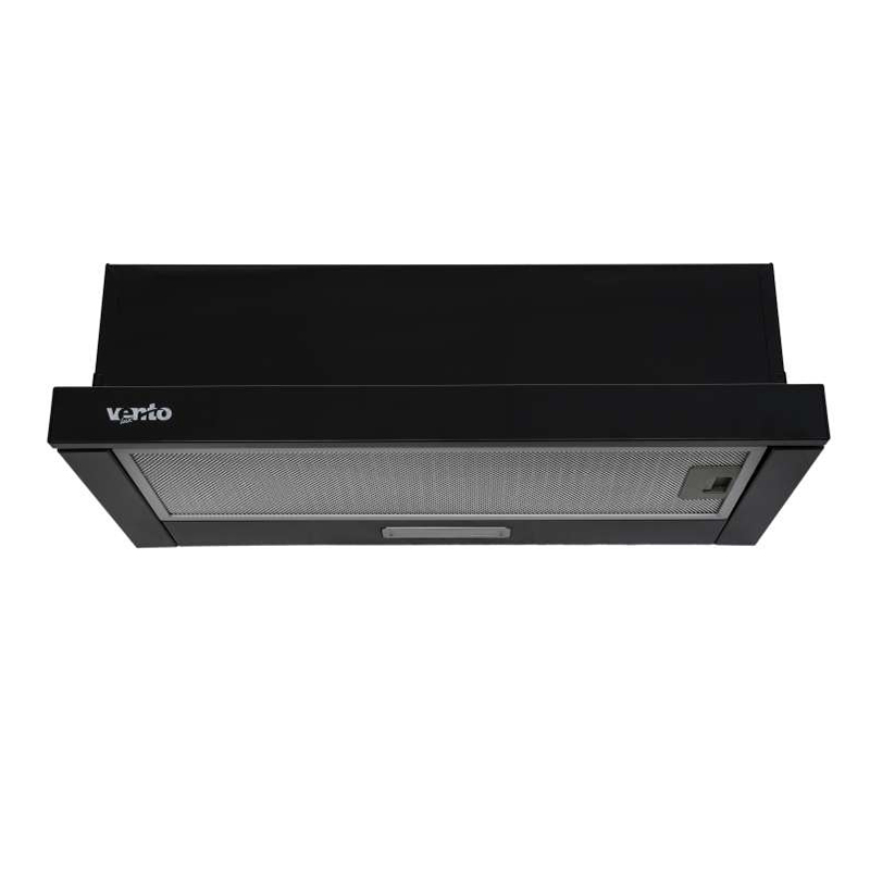 Телескопічна витяжка GARDA 60 BK (500) LED VENTOLUX Телескопічна витяжка GARDA 60 BK (500) LED VENTOLUX