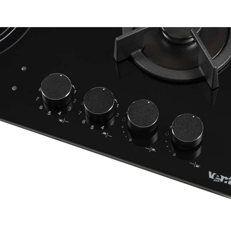 Комбінована варильна поверхня HG622 B9G RCS (BK) VENTOLUX Комбінована варильна поверхня HG622 B9G RCS (BK) VENTOLUX