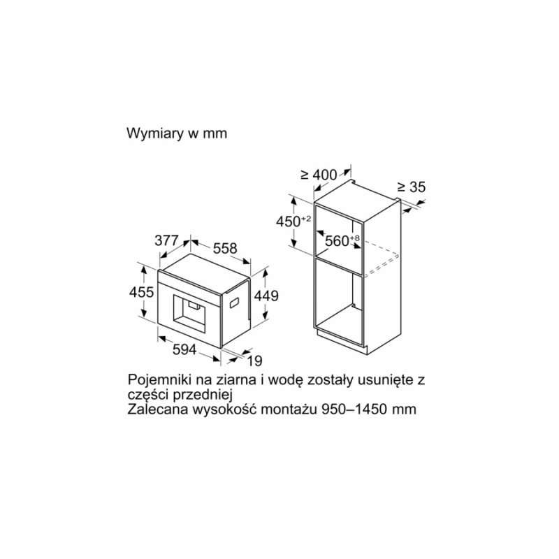 Вбудована кавоварка CTL7181W0 Bosch Вбудована кавоварка CTL7181W0 Bosch