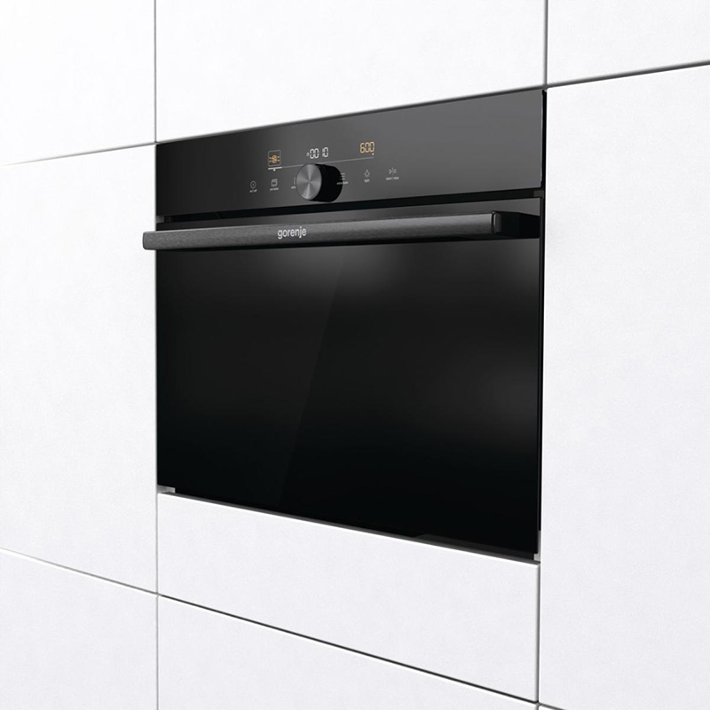 Духова шафа компактна BCM4547DG чорний Gorenje