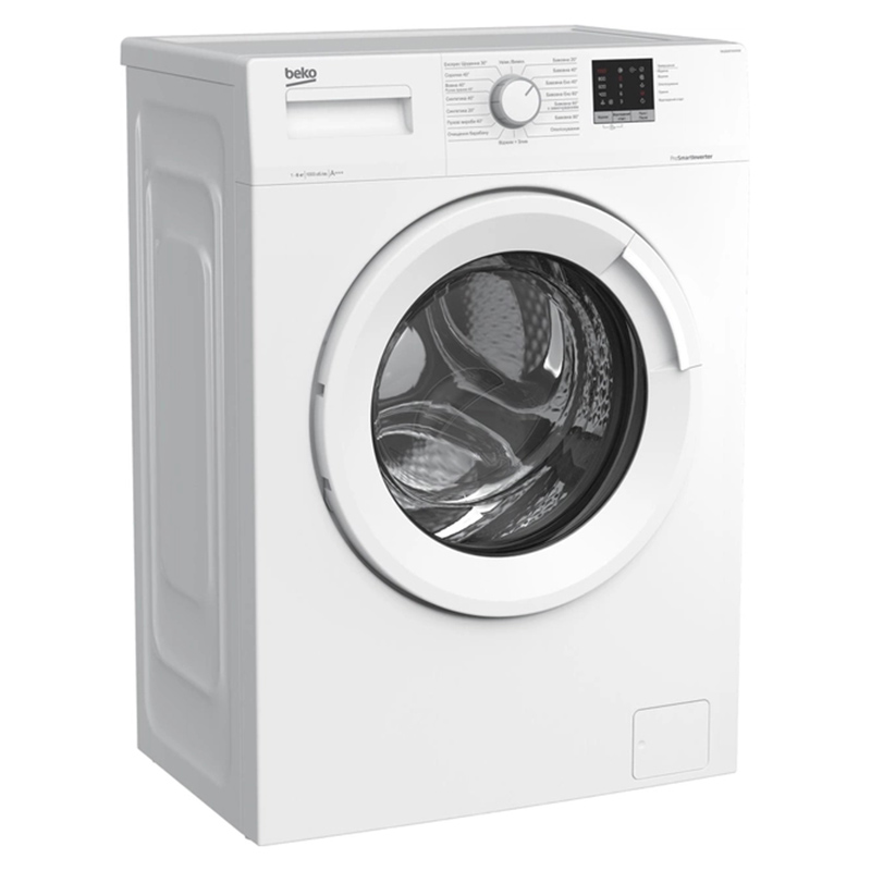 Пральна машина WUE6511IXWW білий Beko