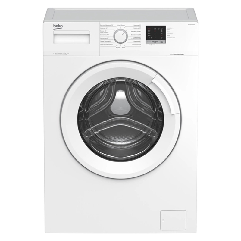 Пральна машина WUE6511IXWW білий Beko