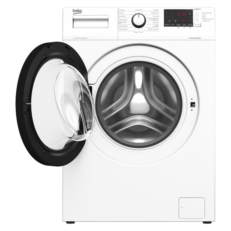 Пральна машина WUE6612IXBW білий Beko