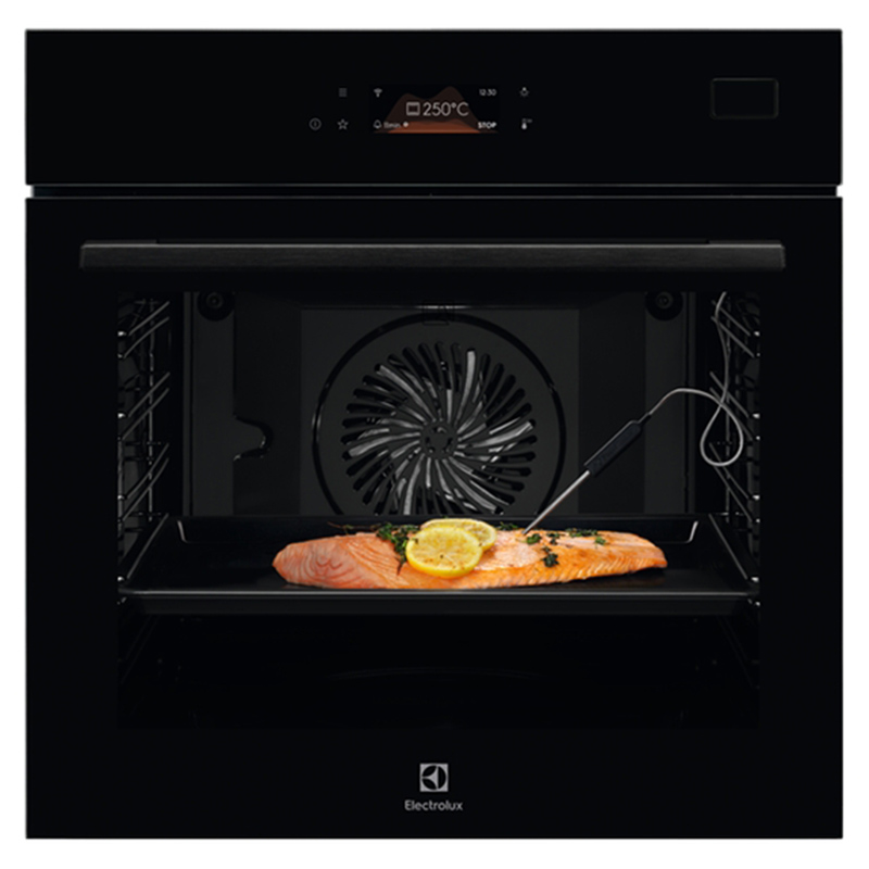 Духова шафа електрична EOB8S39WZ чорний Electrolux
