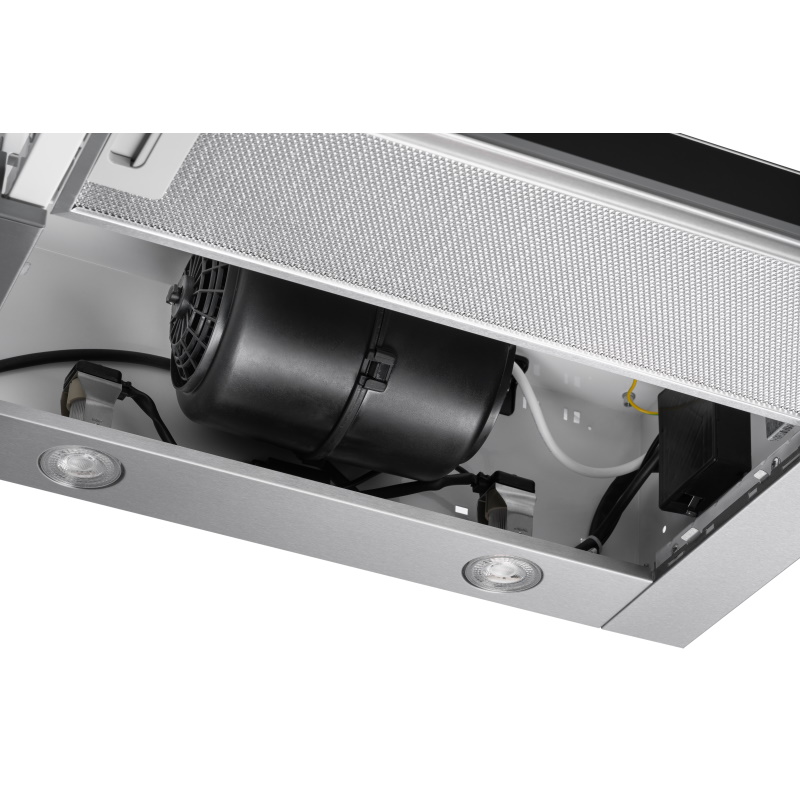 Витяжка Telde 603-700 inox black glass GRANADO