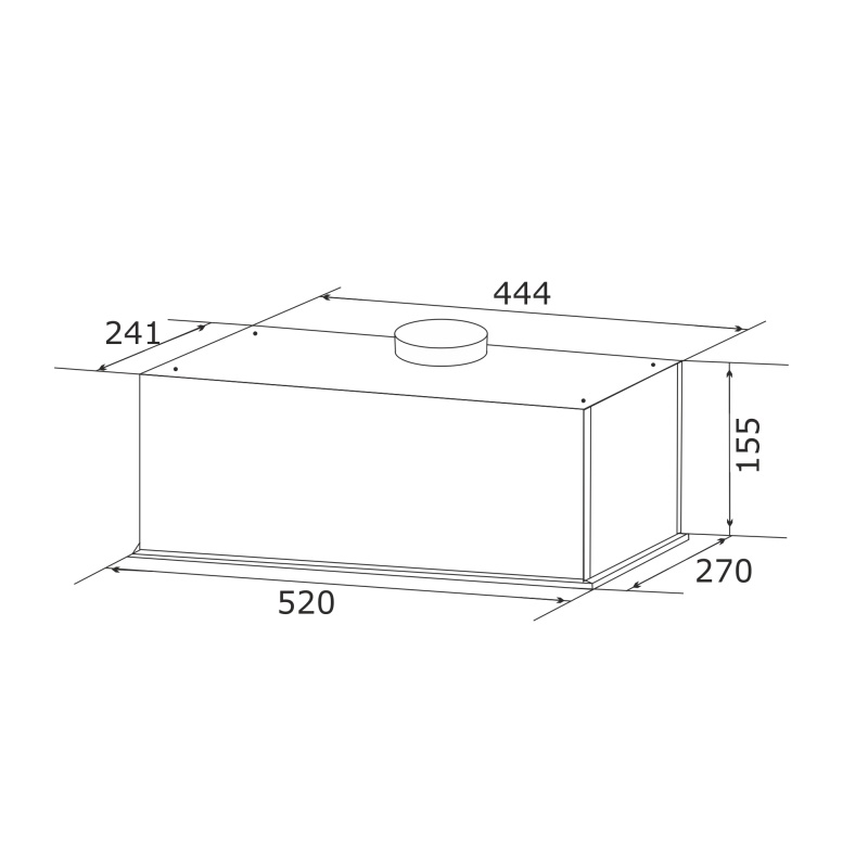 Витяжка Palamos 3603-700 inox GRANADO Витяжка Palamos 3603-700 inox GRANADO
