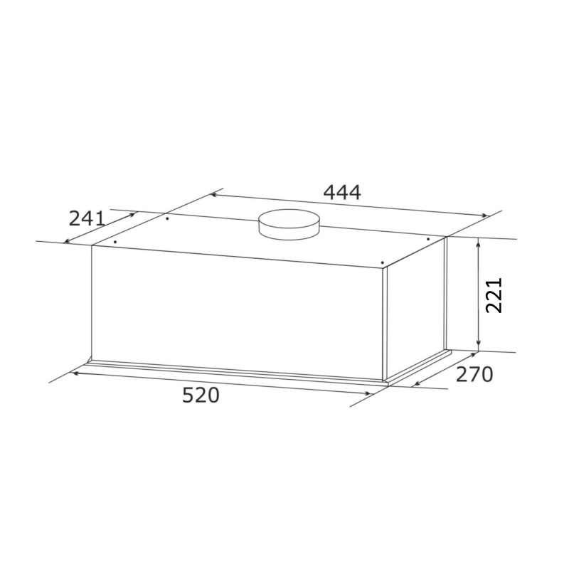 Витяжка Palamos 3603-1200 Inox GRANADO Витяжка Palamos 3603-1200 Inox GRANADO