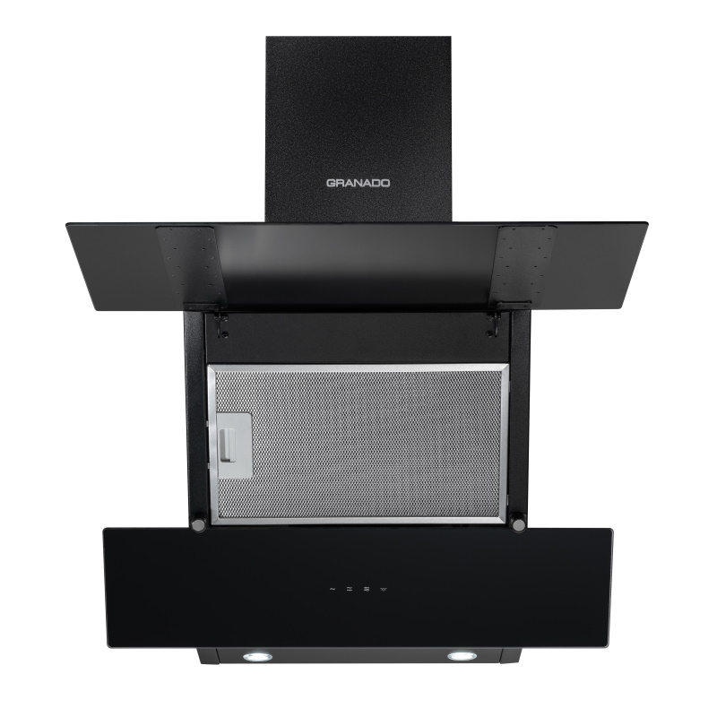 Витяжка Vivares 613-1100 black glass GRANADO