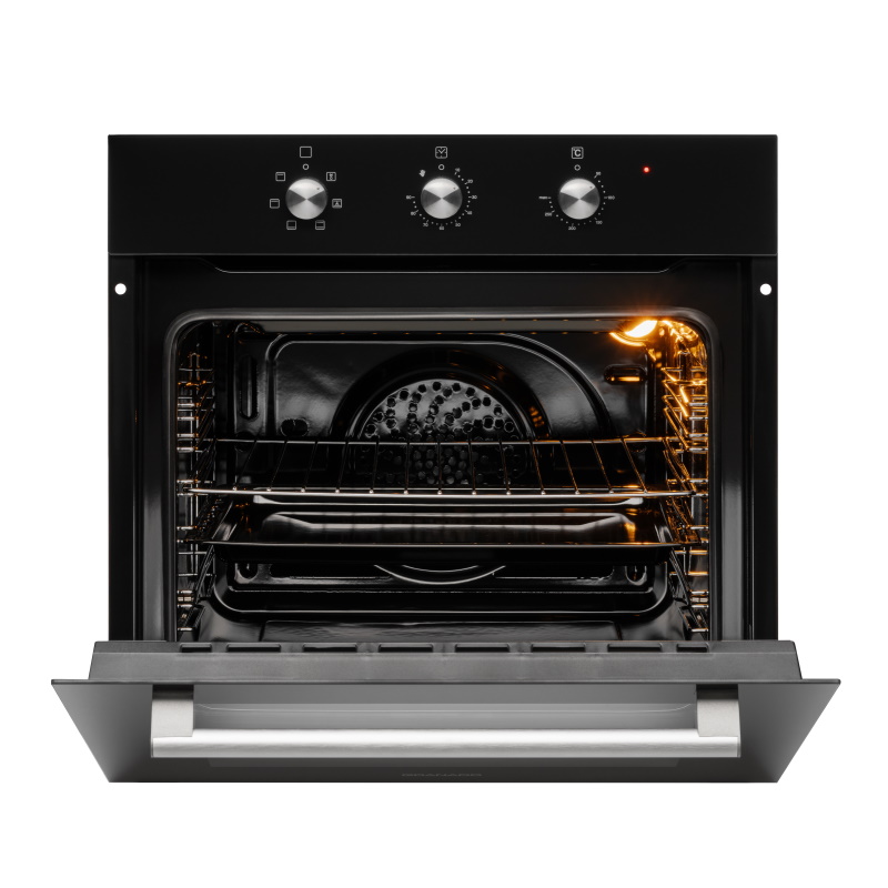 Духова шафа GEO 62-0200 black glass GRANADO