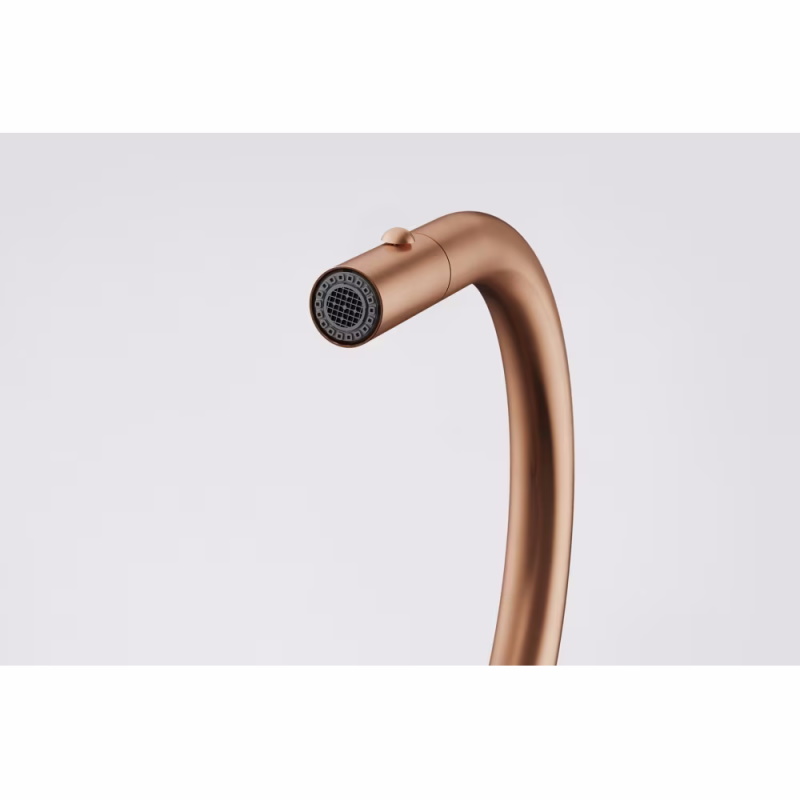 Змішувач Mythos Masterpiece Pull Out (ламінарний потік) і душем, PVD copper Franke (115.0711.557)