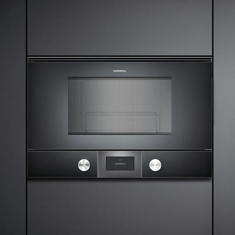 Вбудовувана мікрохвильова піч BMP224100 права антрацит GAGGENAU