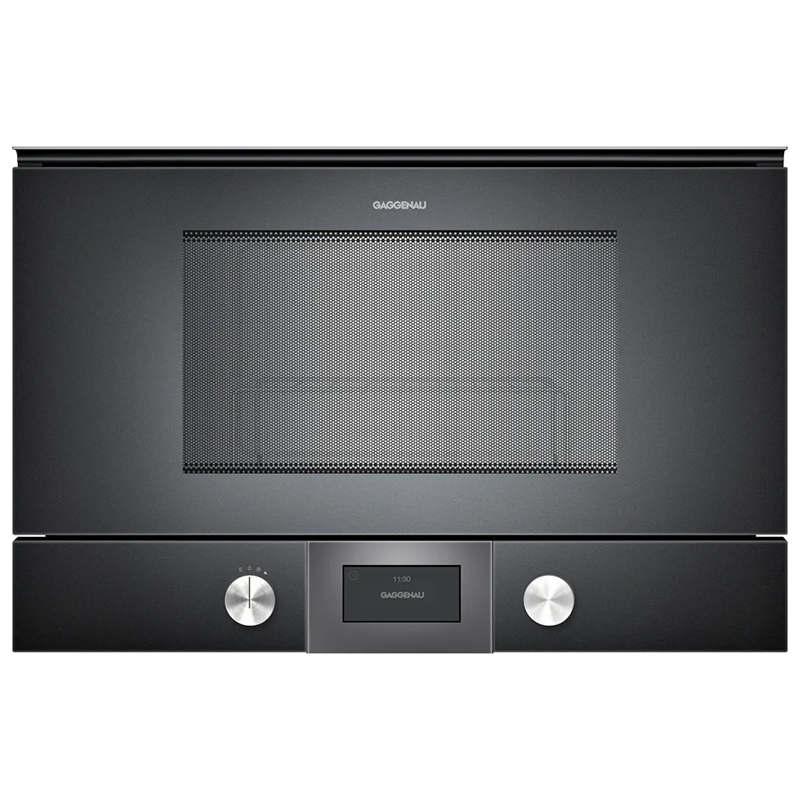 Вбудовувана мікрохвильова піч BMP224100 права антрацит GAGGENAU