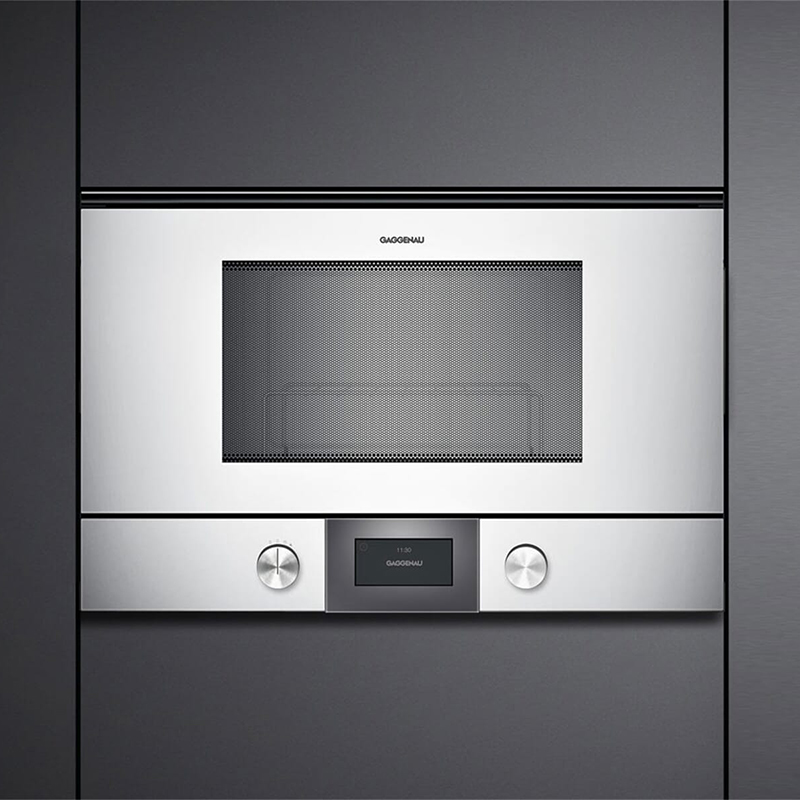 Вбудовувана мікрохвильова піч BMP224130 права алюміній GAGGENAU Вбудовувана мікрохвильова піч BMP224130 права алюміній GAGGENAU