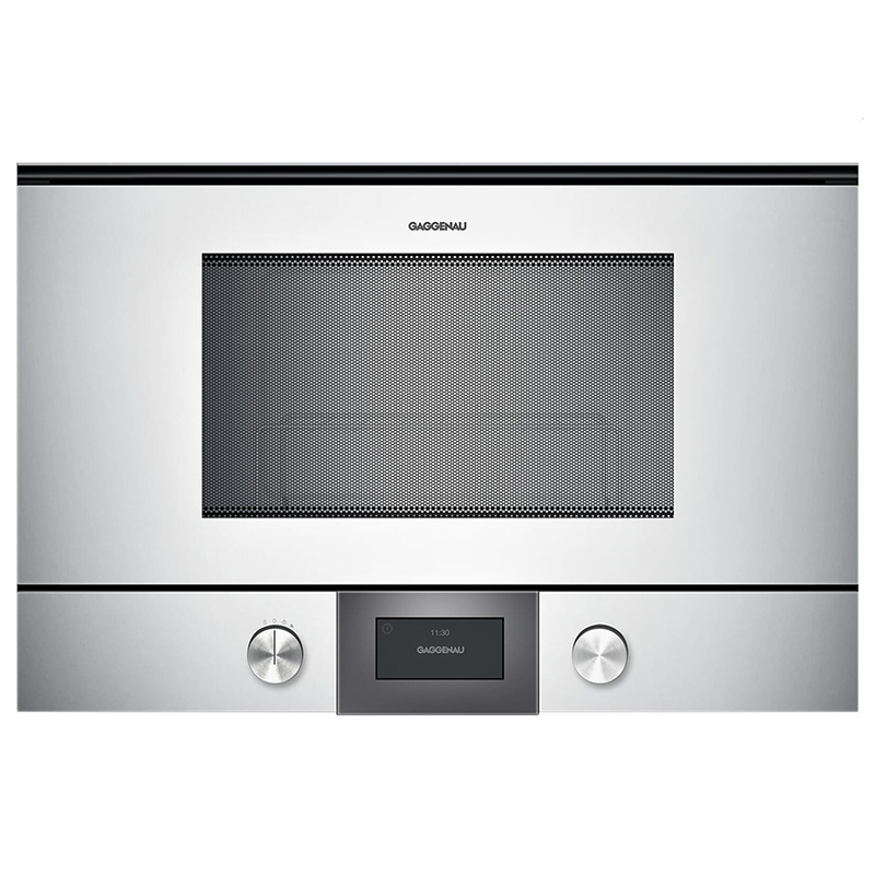 Вбудовувана мікрохвильова піч BMP224130 права алюміній GAGGENAU Вбудовувана мікрохвильова піч BMP224130 права алюміній GAGGENAU