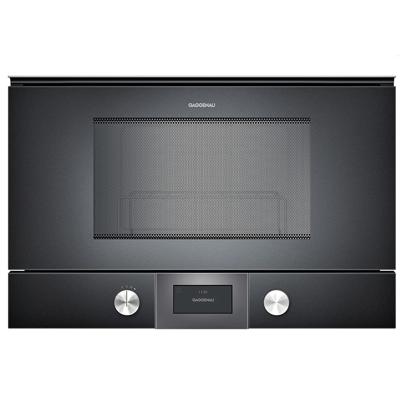 Вбудовувана мікрохвильова піч BMP225100 ліва антрацит GAGGENAU