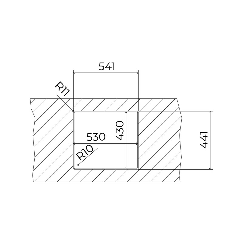 Мийка FLEXLINEA 50.40 Fortinox нерж. сталь матова Teka (115000062) Мийка FLEXLINEA 50.40 Fortinox нерж. сталь матова Teka (115000062)