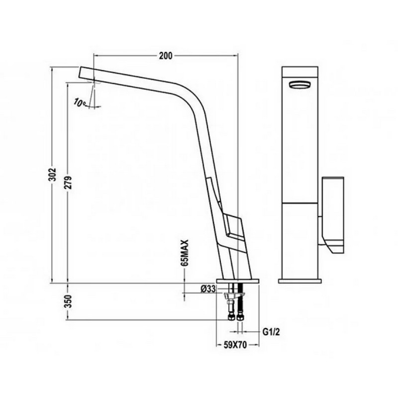 Змішувач IC 915 (Icon H) White ультра білий Teka (33915020W) Змішувач IC 915 (Icon H) White ультра білий Teka (33915020W)