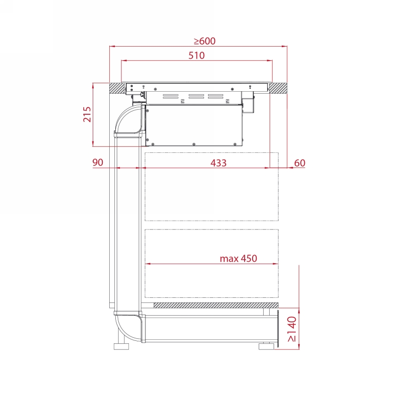 Індукційна поверхня з витяжкою MasterSense Air AFF 87601 чорний Teka (112730000) Індукційна поверхня з витяжкою MasterSense Air AFF 87601 чорний Teka (112730000)
