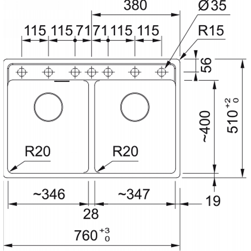 Мийка з сифоном граніт MRG 620 TL сірий камінь Franke (114.0720.011) Мийка з сифоном граніт MRG 620 TL сірий камінь Franke (114.0720.011)