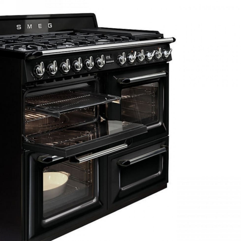 Варильний центр комбінований TR4110BL1 SMEG Варильний центр комбінований TR4110BL1 SMEG
