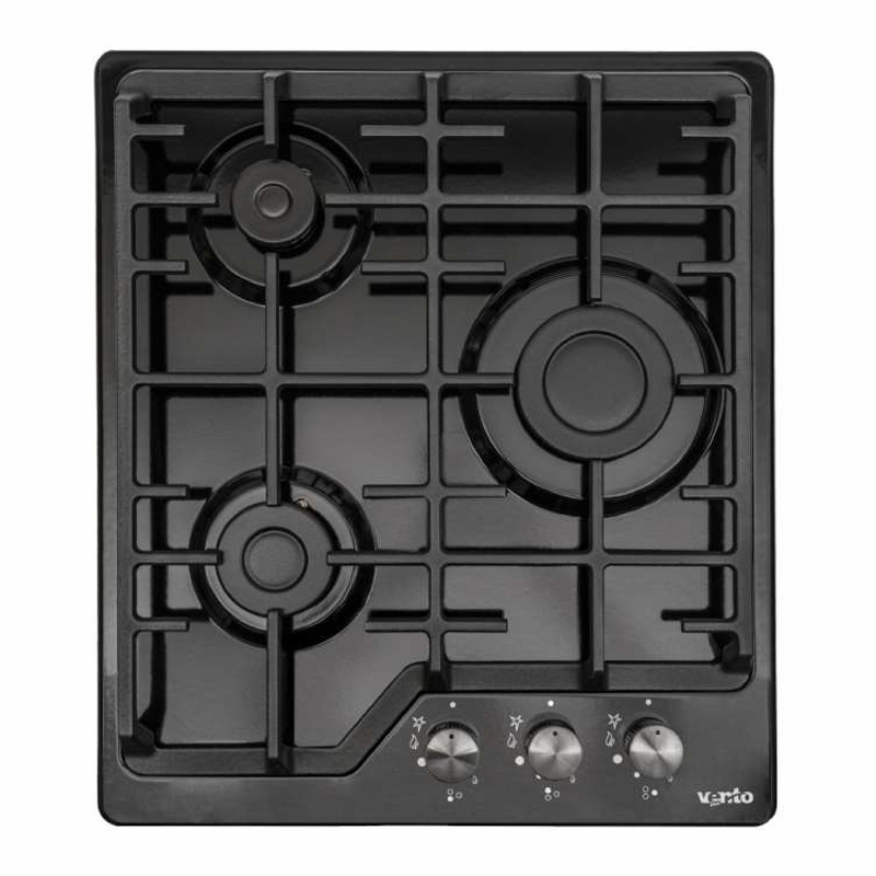 Газова варильна поверхня HG430-L3 CS (BK) VENTOLUX Газова варильна поверхня HG430-L3 CS (BK) VENTOLUX