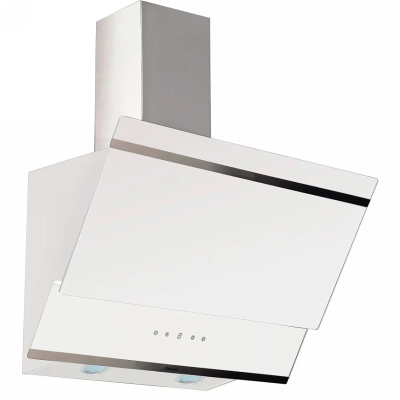 Витяжка похила Sebra 60 Silent White Fabiano