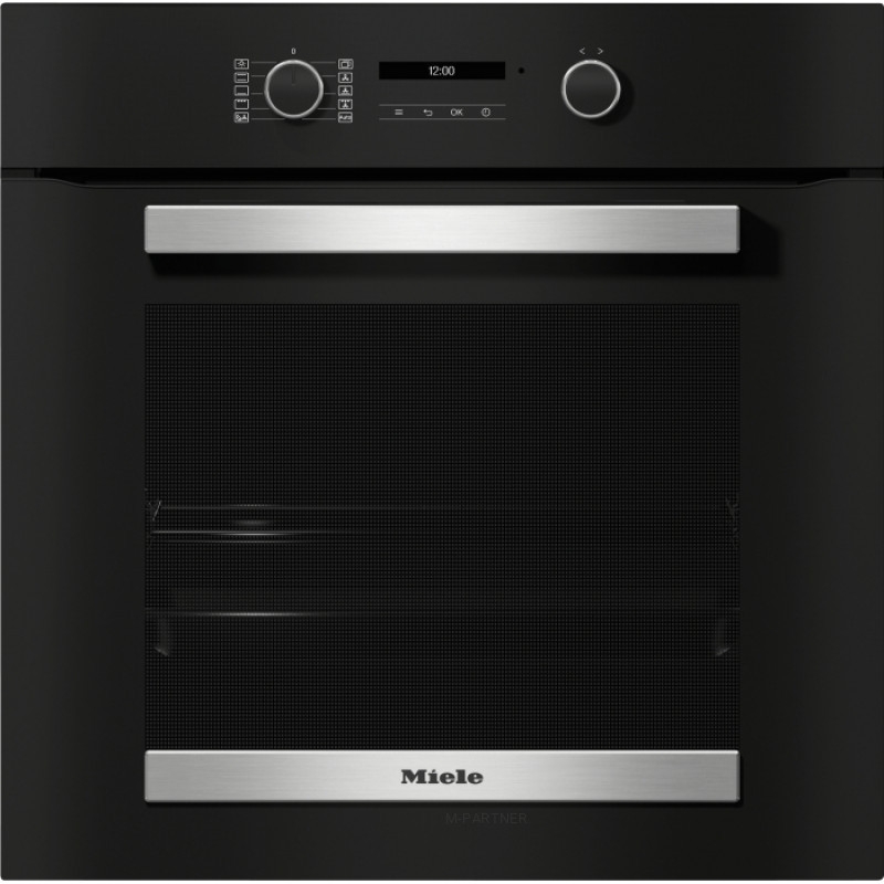 Вбудовувана духова шафа 60 см H 2465 BP OBSW/EDST-LOOK чорний обсидіан Miele Вбудовувана духова шафа 60 см H 2465 BP OBSW/EDST-LOOK чорний обсидіан Miele