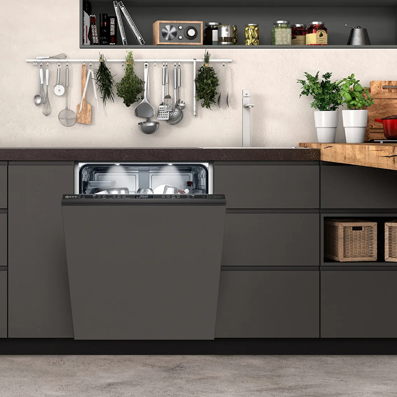 Вбудована посудомийна машина S157ZB802E Neff (60см)