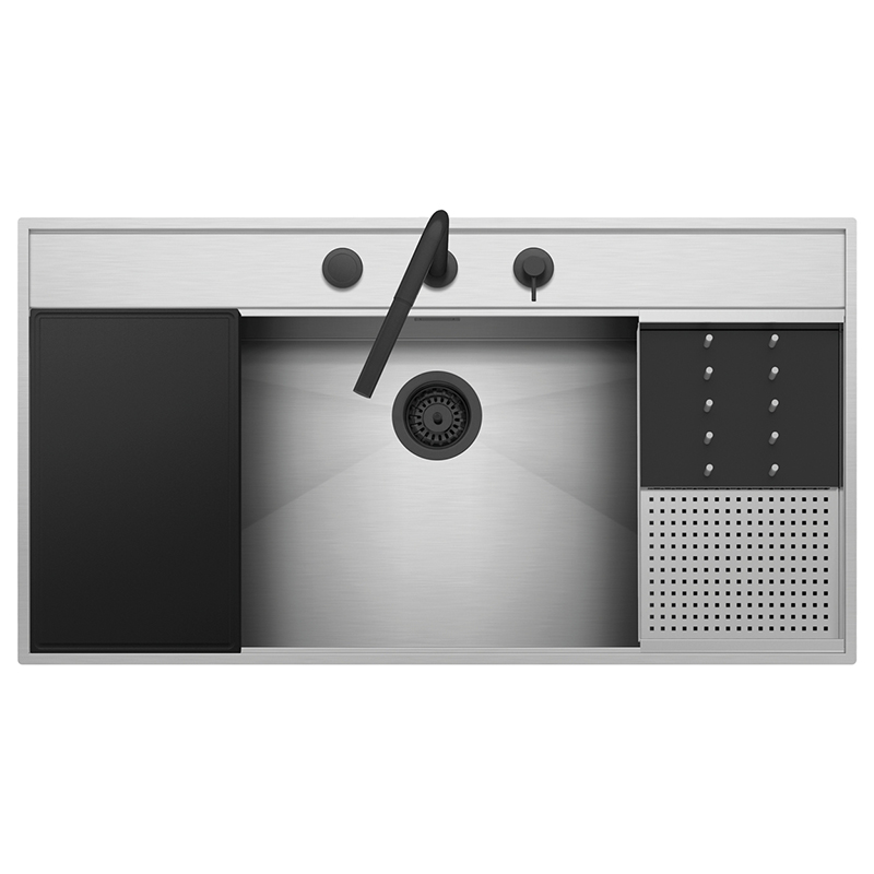 Мийка нерж. сталь FLEXI COMBI 105х56см 1LFX101NK Barazza Мийка нерж. сталь FLEXI COMBI 105х56см 1LFX101NK Barazza