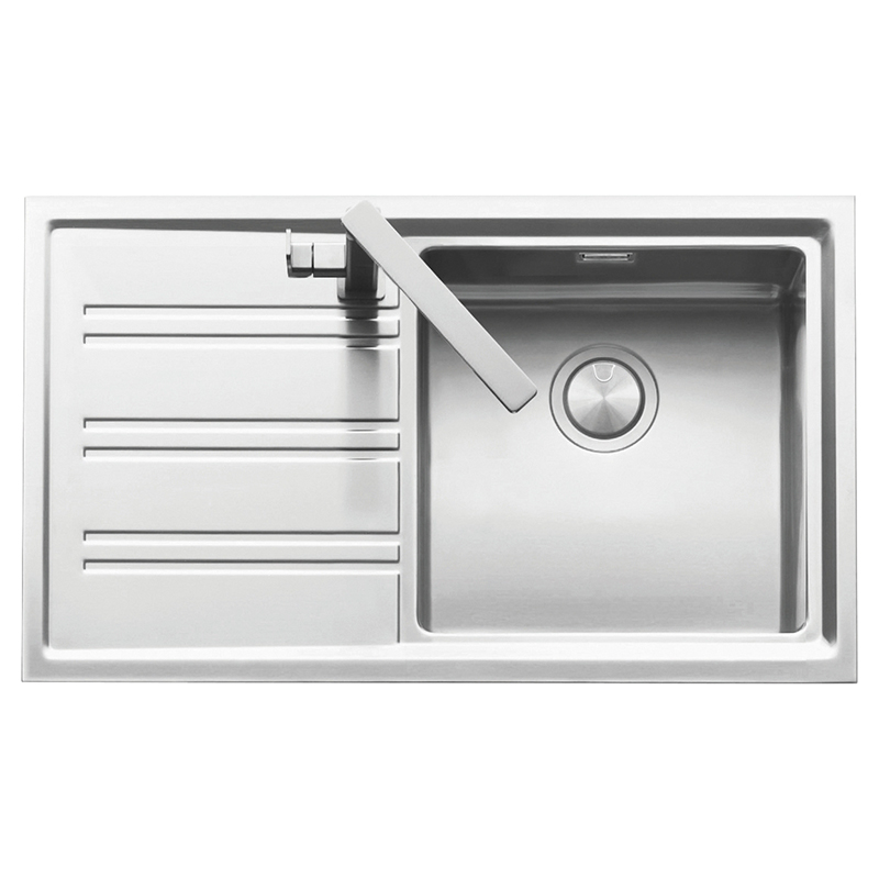 Мийка нерж. сталь EASY 86x50см 1LES91RS Barazza Мийка нерж. сталь EASY 86x50см 1LES91RS Barazza