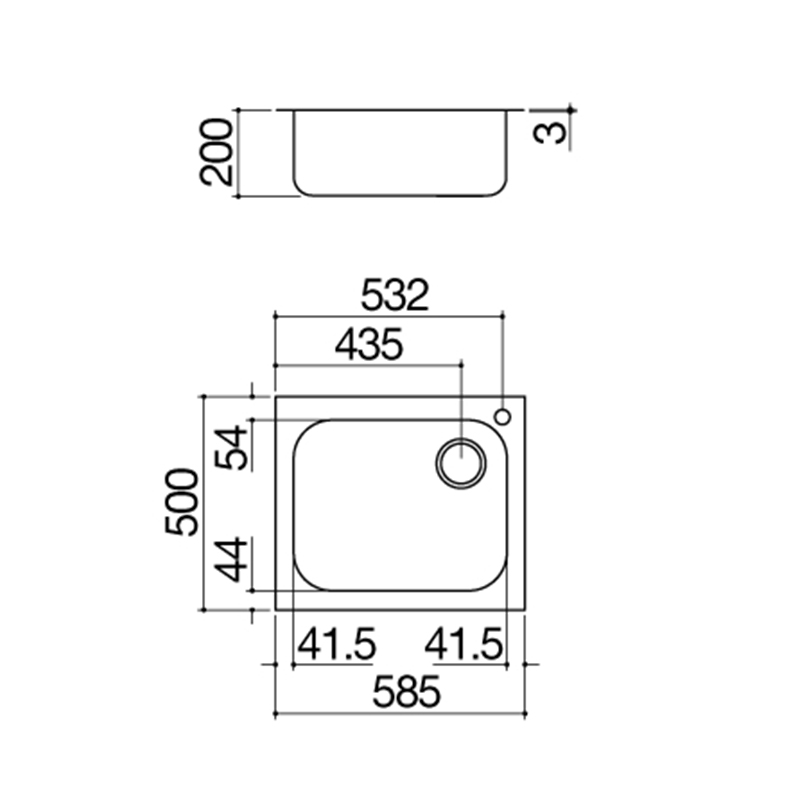 Мийка нерж. сталь B_LEVEL 1½ з чаші 58.5x50см 1IS6060/1 Barazza Мийка нерж. сталь B_LEVEL 1½ з чаші 58.5x50см 1IS6060/1 Barazza
