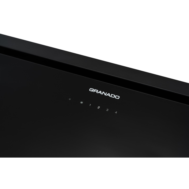 Витяжка кухонна Alia 2914-1800 black glass GRANADO