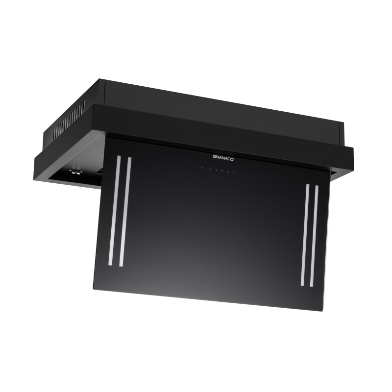 Витяжка кухонна Alia 2914-1800 black glass GRANADO