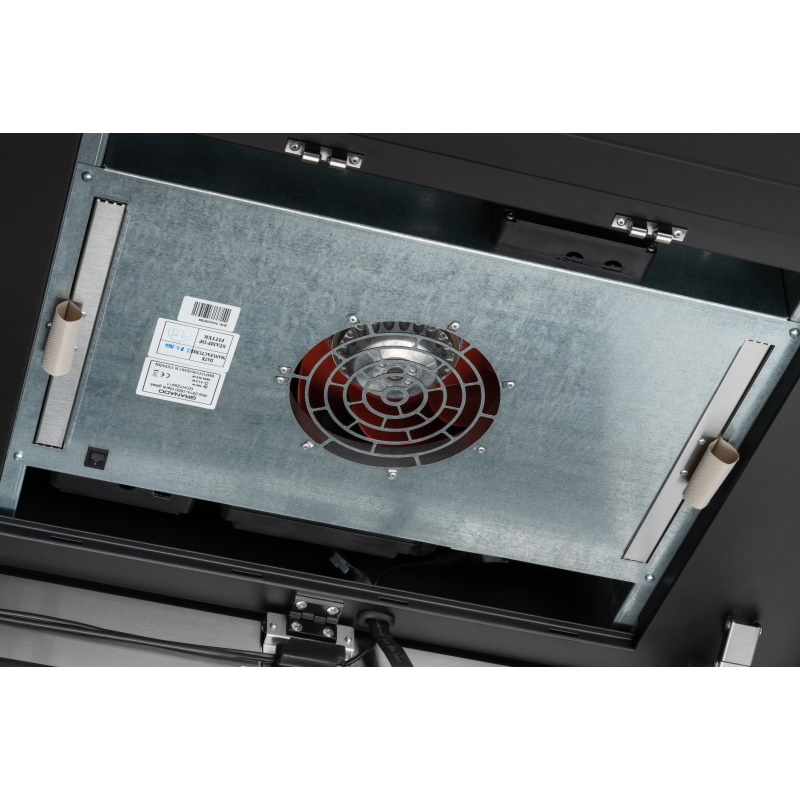 Витяжка кухонна Alia 2914-1800 black glass GRANADO