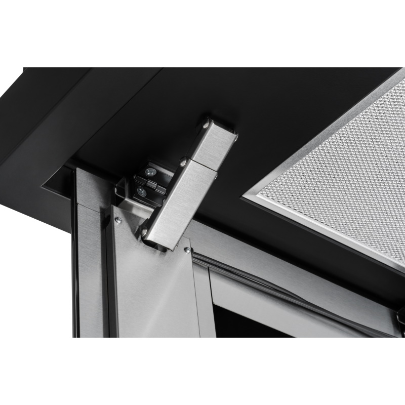 Витяжка кухонна Alia 2914-1800 black glass GRANADO