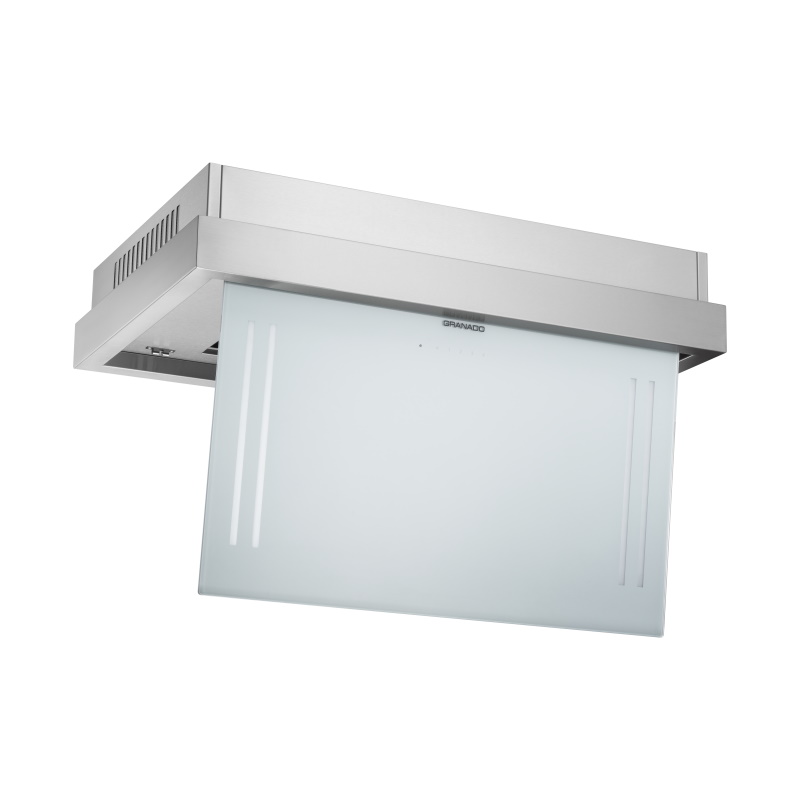 Витяжка кухонна Alia 2914-1800 inox white glass GRANADO