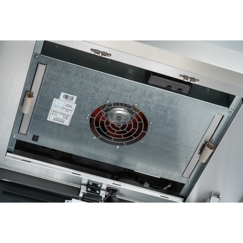 Витяжка кухонна Alia 2914-1800 inox white glass GRANADO