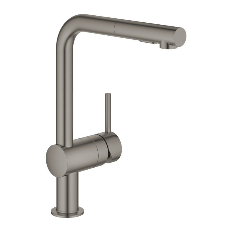 Змішувач Minta, матовий графіт Grohe (30274AL0) Змішувач Minta, матовий графіт Grohe (30274AL0)